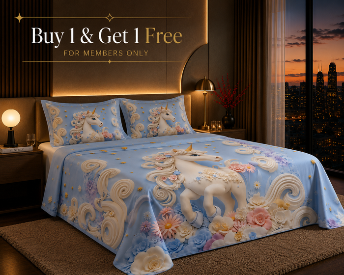 Enchanted Unicorn Blue