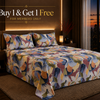 Dreamr Marble Geometry Premium Fitted Bedsheet Set
