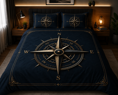 Dreamr Royal Luxury  Bedsheet – Imperial Compass