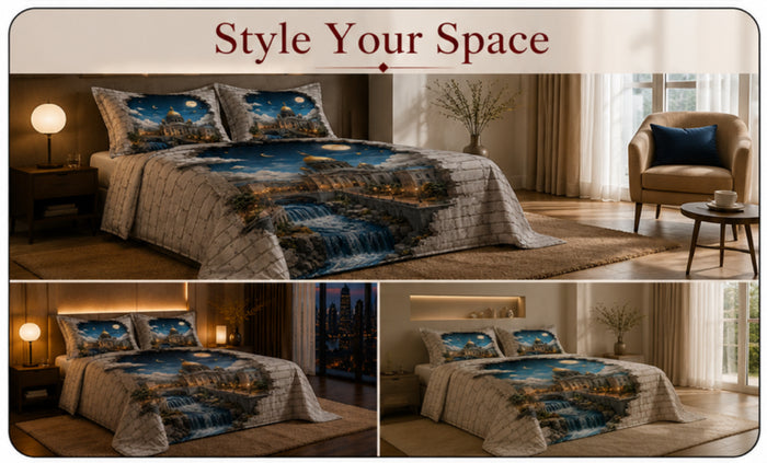 Dreamr DREAMLAND Bedsheet Set - Moonlight Palace