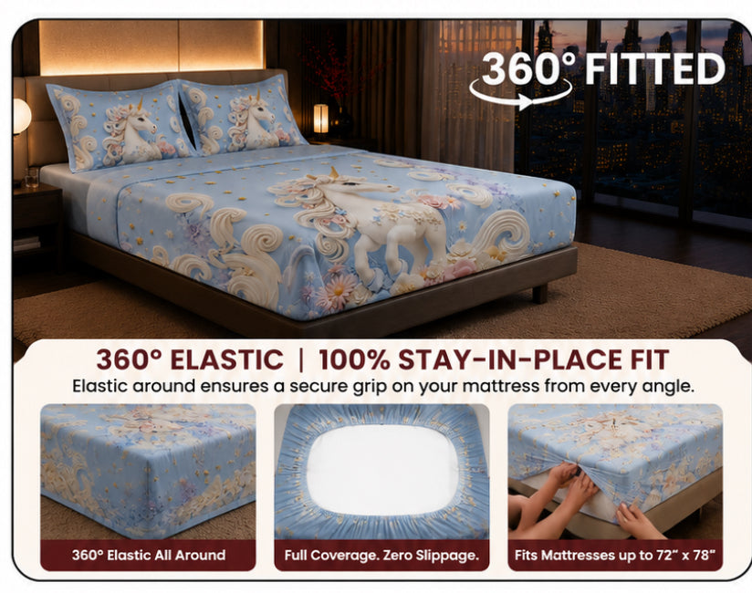 Enchanted Unicorn Blue