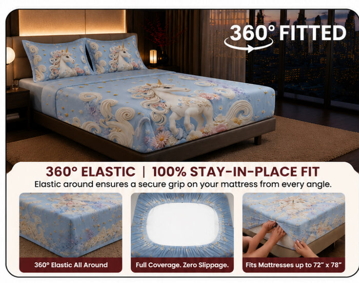 Enchanted Unicorn Blue