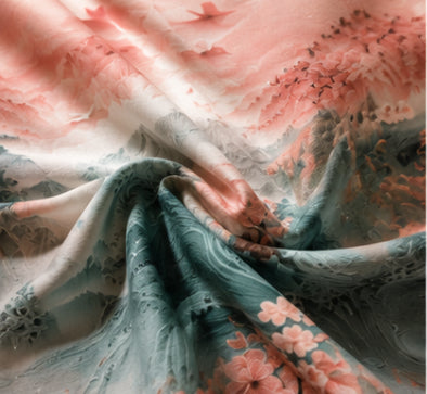 Dreamr DREAMLAND Bedsheet Set - Sakura Dreamscape