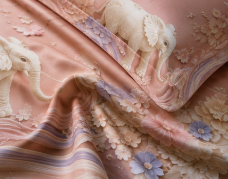 Floral Elephant Blush