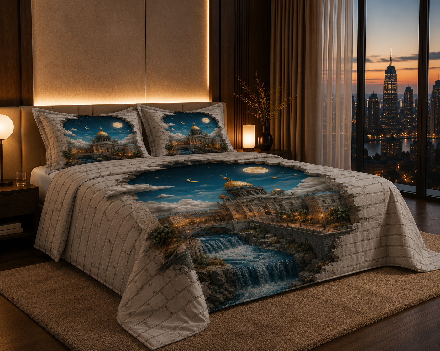 Dreamr DREAMLAND Bedsheet Set - Moonlight Palace