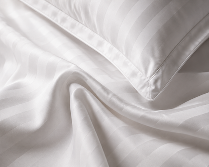 Dreamr Premium Hotel Stripe Fitted Bedsheet Set